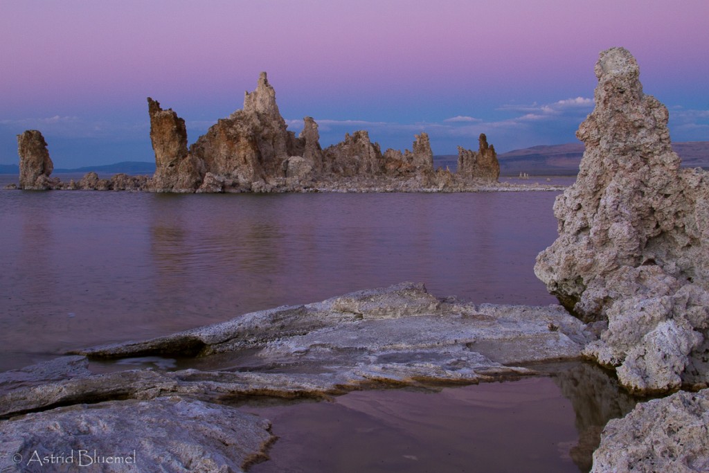 Long after the sun set the sky turned a beautiful pink